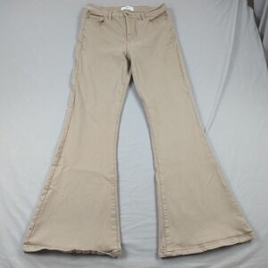 BKE Pants Womens 30 Khaki Parker Boot Cut Stretch Casual Preppy Office